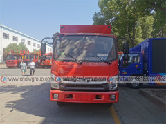 Forland H2 4x2 Three-Screen no edge screen propaganda car P6 P5 LED advertising publicity truck