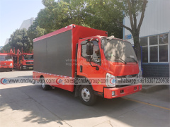 Forland H2 4x2 Three-Screen no edge screen propaganda car P6 P5 LED advertising publicity truck