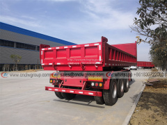 CLW9400ZZX 3 axle 30 40 ton mine dumper trailer tipper dump box semi trailer for sale