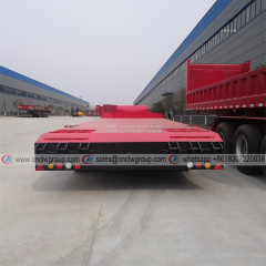 CLW9403TPB 3 axle 30t 40t 50t excavator carrier low bed flat platform semi trailer for sale