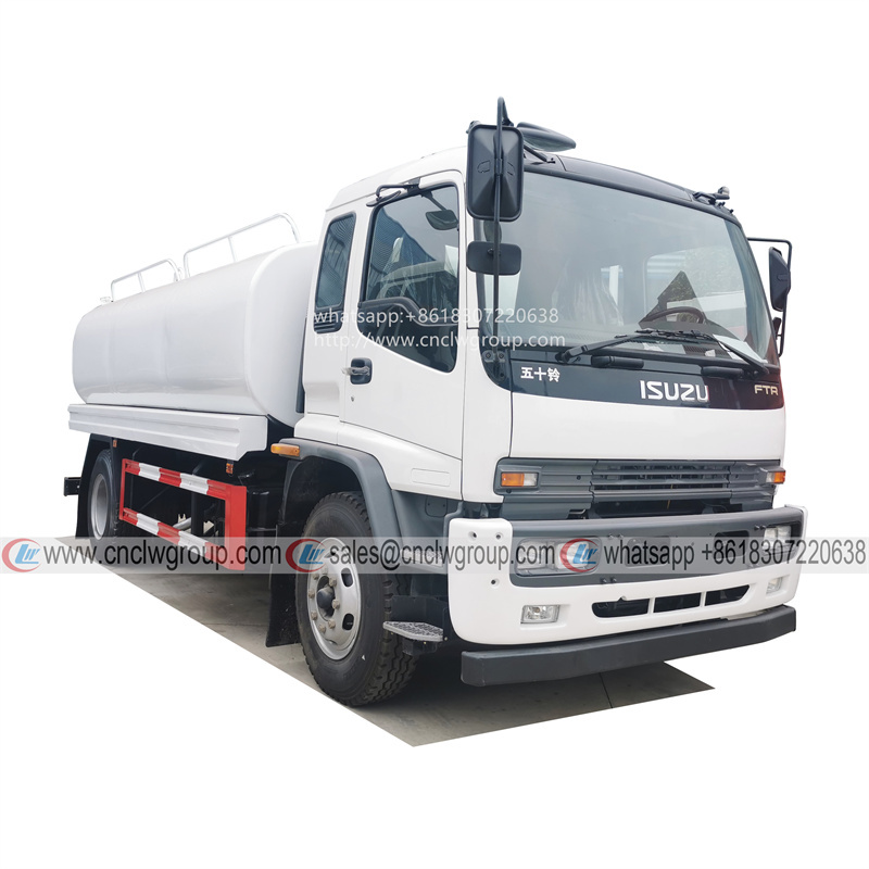 ISUZU FTR 10 cu.m 10kl potable water tanker stainless clean drinking water truck for sale