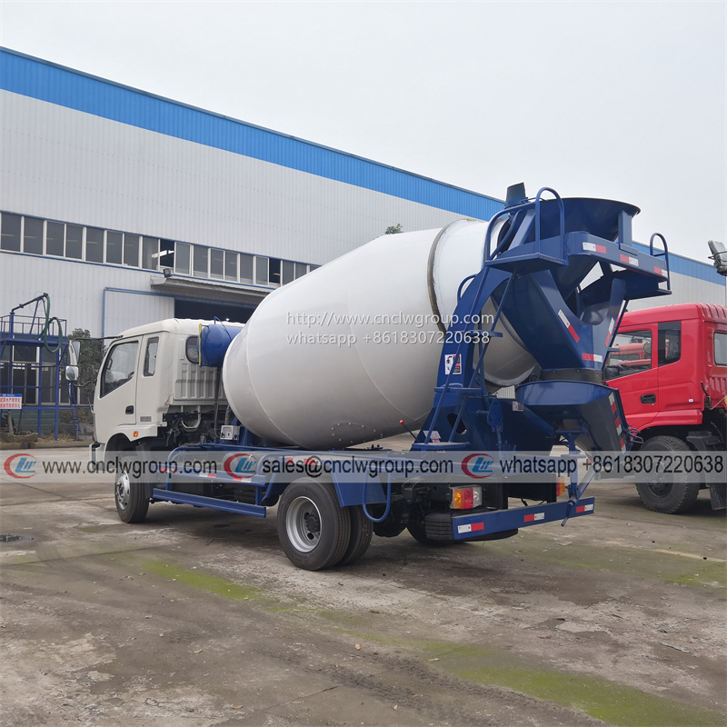 Foton Forland L3 4m3 5m3 small concrete mixer cement mixing transport truck