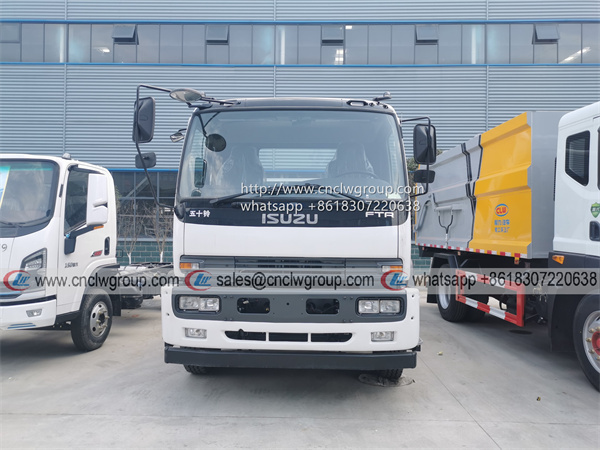 ISUZU FRR/FTR 10t 7cbm garbage bin skip loader waste box carrier truck