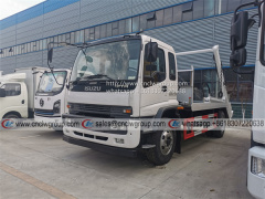 ISUZU FRR/FTR 10t 7cbm garbage bin skip loader waste box carrier truck