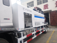 Foton Auman RHD 10cbm vacuum sewer jetter septic cleaner sewage suction tanker truck for sale