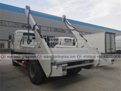 ISUZU FRR/FTR 10t 7cbm garbage bin skip loader waste box carrier truck