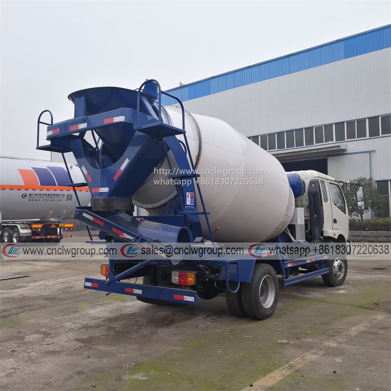 Foton Forland L3 4m3 5m3 small concrete mixer cement mixing transport truck
