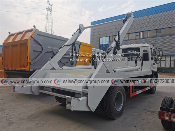 ISUZU FRR/FTR 10t 7cbm garbage bin skip loader waste box carrier truck