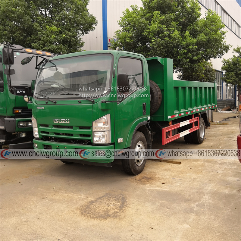 ISUZU NPR/700P 6 wheeler 6 ton tipper rear dump truck