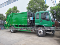 ISUZU FVR 14m3 best buy trash compactor smart refuse compressed garbage compactor truck