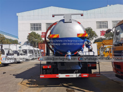 Dongfeng RHD 10~12cbm vacuum septic cleaner sewage tank truck