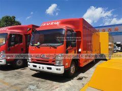 ISUZU NPR/700P fire prevention and fire prevention knowledge LED propaganda vehicle fire led truck