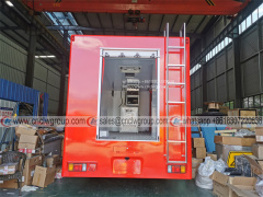 ISUZU NPR/700P fire prevention and fire prevention knowledge LED propaganda vehicle fire led truck