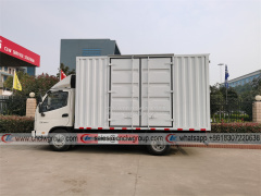 FOTON Aumark T33 14ft 5 ton corrugated closed van dry cargo box truck