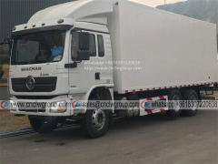SHACMAN L3000 7.5 meter closed van box cargo truck