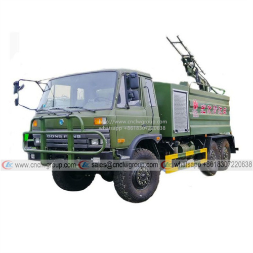 Dongfeng 6x6 AWD solar panel washing Photovoltaic panel cleaner truck