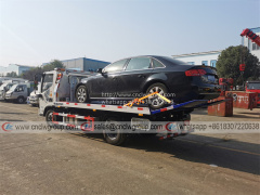 Foton Aumark 3 ton 4 ton fault car rescue wrecker flat bed tray roll back tow truck