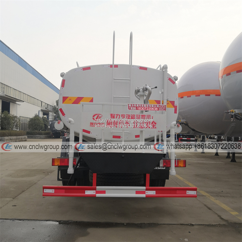 Dongfeng KL 6x4 18000l 20000l Water hauler tanker sprinkler truck