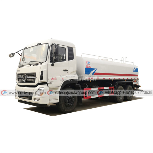 Dongfeng KL 6x4 18000l 20000l Water hauler tanker sprinkler truck