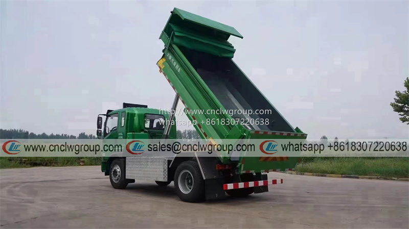 SHACMAN E9 EV 10 ton pure electric dump truck construction tipper dumper truck
