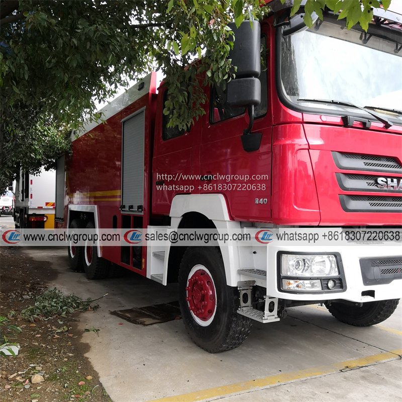 SHACMAN F3000 6x4 15000 liter water tender fire engine truck