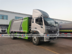 Foton Aumark S5 Euro5 12m3 garbage compactor rear loader refuse trash truck