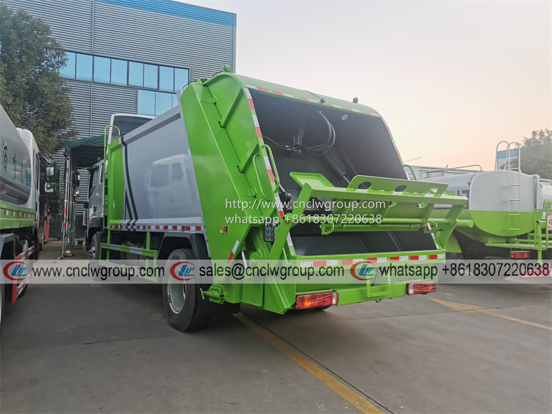 Foton Aumark S5 Euro5 12m3 garbage compactor rear loader refuse trash truck