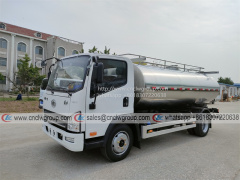 FAW Tiger VH 4x2 8000 liter Milk Tanker Truck
