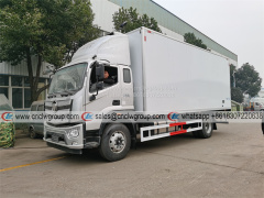 Foton Auman 7.5m 15 ton freezer van cold chain transport reefer van truck for sale