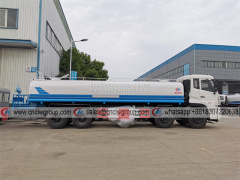 Dongfeng KL 8x4 25000 liter water sprinkler water bowser tanker spraying truck
