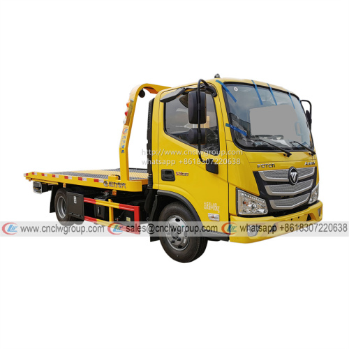 Foton Euro5 6 wheeler 3 ton 4 ton auto rescue wrecker tow truck