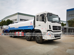 Dongfeng KL 8x4 25000 liter water sprinkler water bowser tanker spraying truck