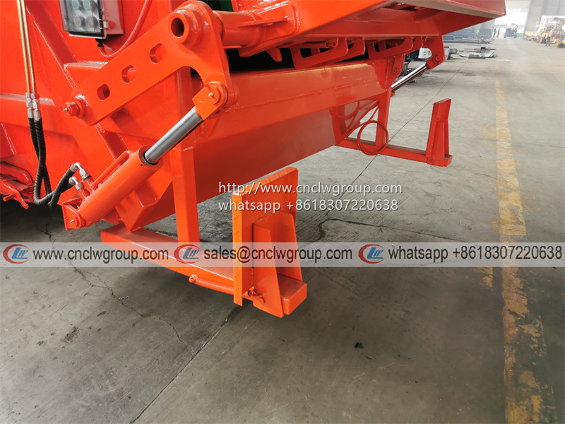 CLW ZYS05 5m3 small trash compactor garbage rubbish bin compactor upper body