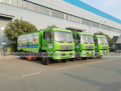 Chengli CL brand 17m3 road wash sweeper truck airport cleaning washing road sweeper