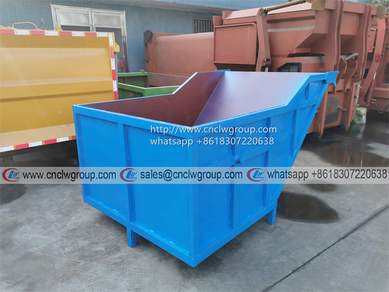 CLW LJX061BB 4CBM skip loader waste bin garbage box hopper