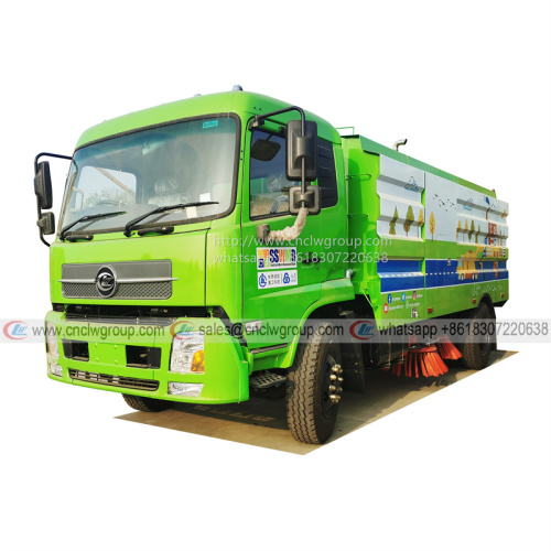 Chengli CL brand 17m3 road wash sweeper truck airport cleaning washing road sweeper