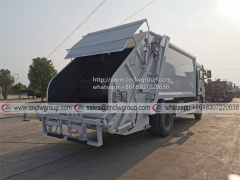 SHACMAN 4x2 210hp waste compactor 15 trash compactor truck