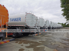 Jiefang faw right hand drive 18000l water tanker lorry price truck of water for sale