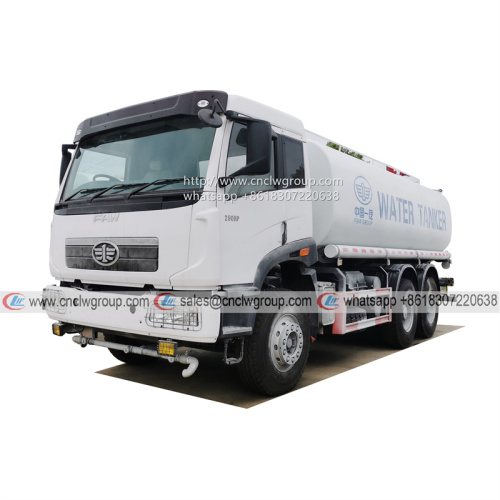 FAW RHD 10 wheel 5000 gallon water delivery tanker sprinkler truck for pool