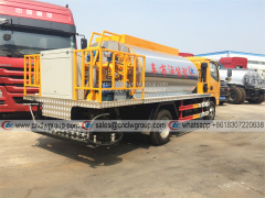 Dongfeng 4x4 4000 liter intelligence type asphalt spreading bitumen distribution tank truck