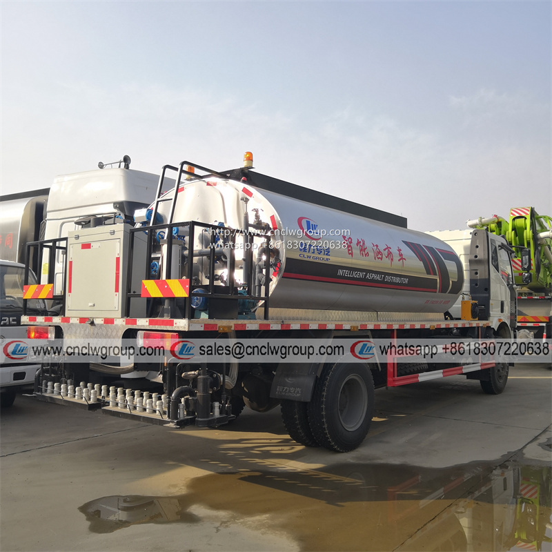 FAW J6 10000 liter intelligent asphalt distributor emulsified asphalt road paver truck