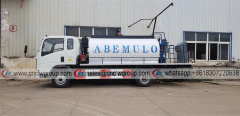 HOWO 8m3 intelligent asphalt spreader bitumen spraying tanker truck