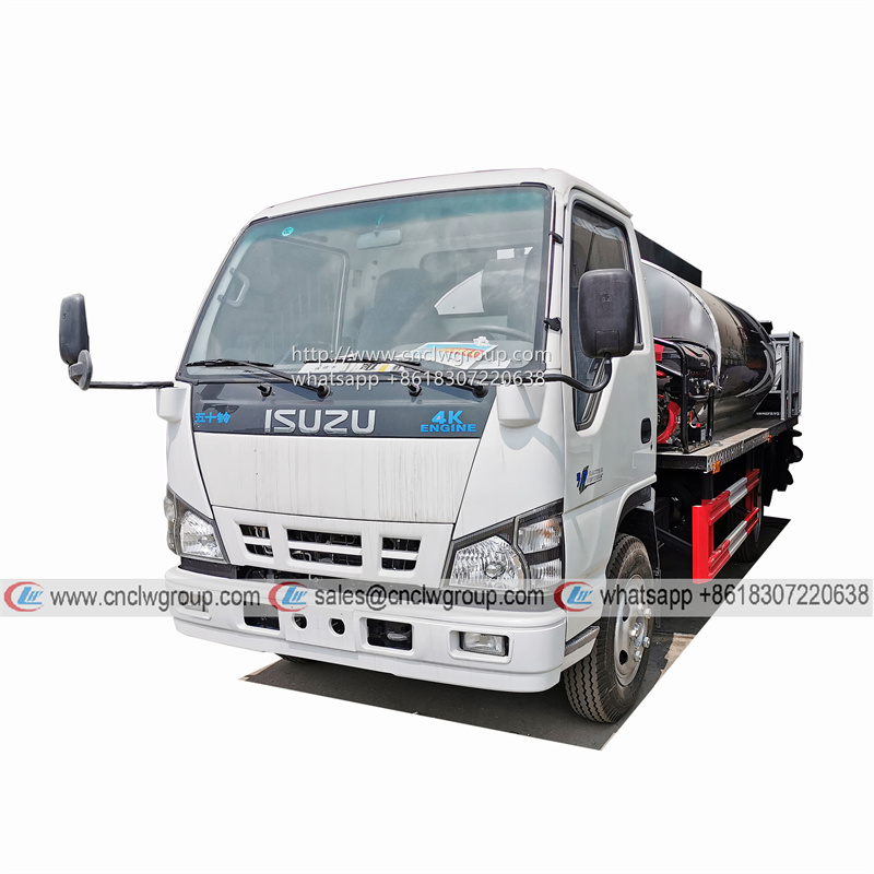 ISUZU NKR(600P) 5cbm intelligent asphalt distributor truck