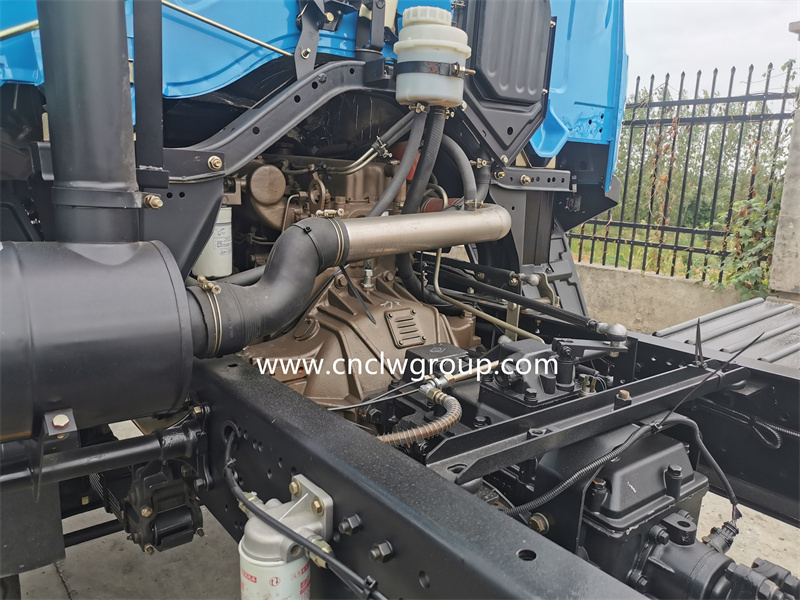 Chengli CLW-145 truck chassis 4x2 4x4 LHD RHD 8-12 ton load chassis OEM production