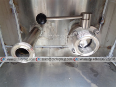 Dongfeng 5000 liter fresh milk tanker truck for carrying milk