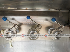Dongfeng KL 6x4 RHD 20000 liter milk tanker truck carries fresh milk tank wagons for sale