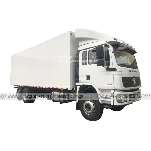 SHACMAN L3000 7.5 meter closed van box cargo truck