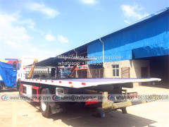 Dongfeng 1 tow 3 cars auto rescue wrecker flatbed tow truck for sale