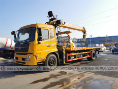 Dongfeng KR 8 ton wrecker tow truck with XCMG crane 8 tons