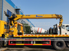 Dongfeng KR 8 ton wrecker tow truck with XCMG crane 8 tons